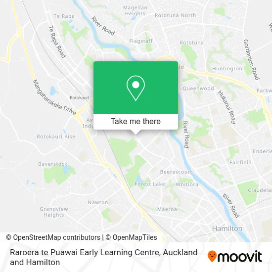 Raroera te Puawai Early Learning Centre map