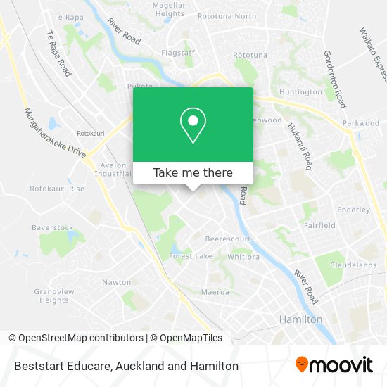 Beststart Educare map