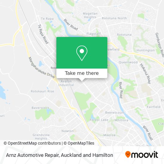 Arnz Automotive Repair map