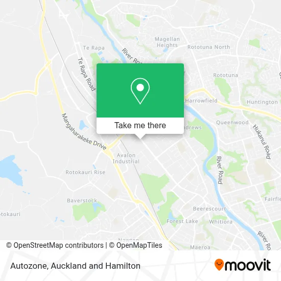 Autozone map