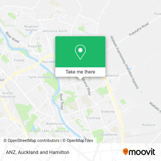 ANZ map