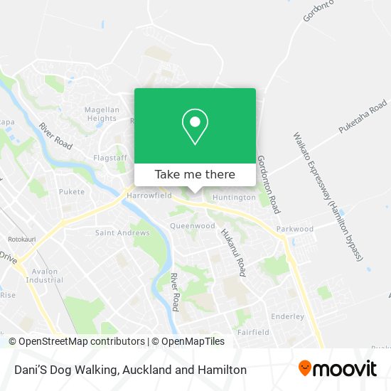 Dani’S Dog Walking map