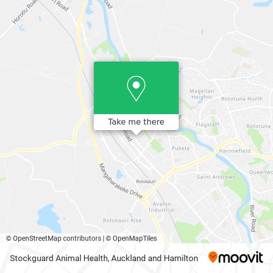 Stockguard Animal Health map