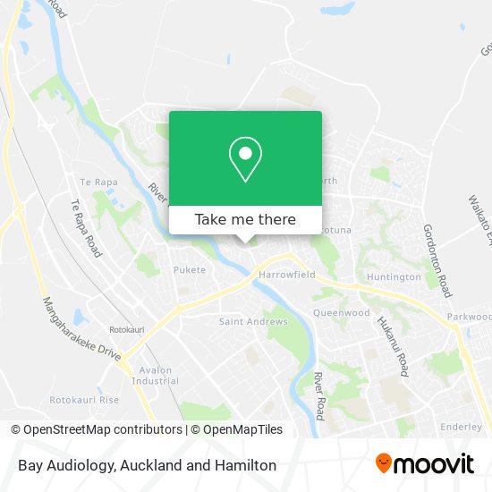 Bay Audiology map