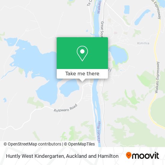 Huntly West Kindergarten map