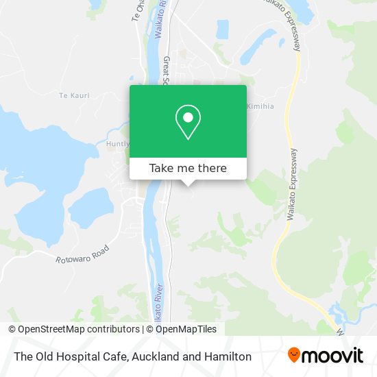 The Old Hospital Cafe map