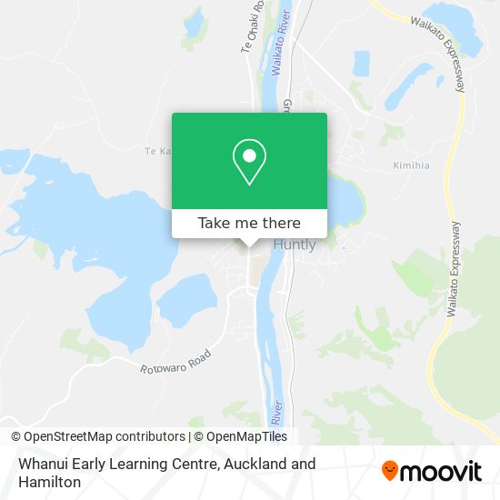 Whanui Early Learning Centre map