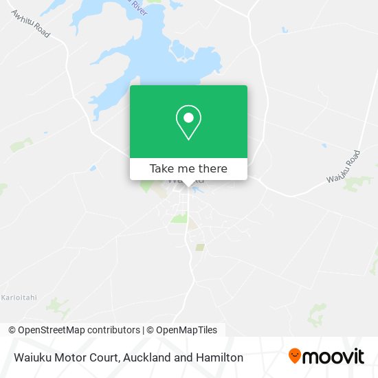 Waiuku Motor Court地图