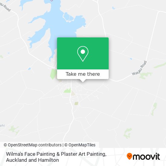 Wilma's Face Painting & Plaster Art Painting map
