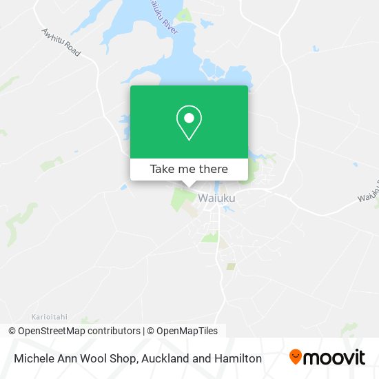 Michele Ann Wool Shop map