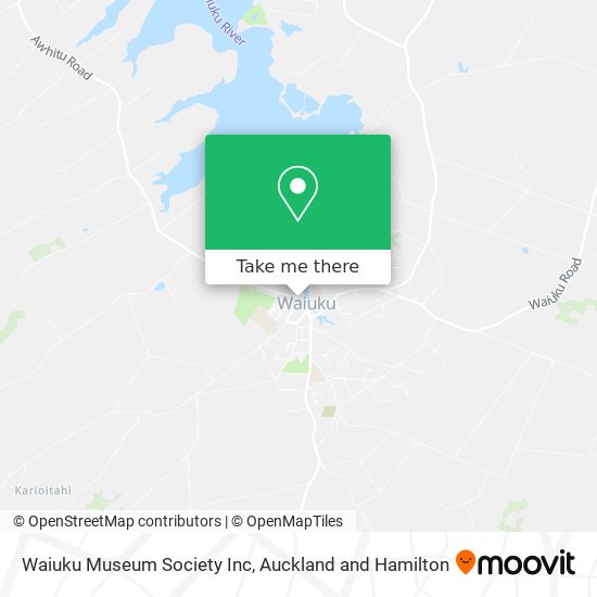 Waiuku Museum Society Inc map