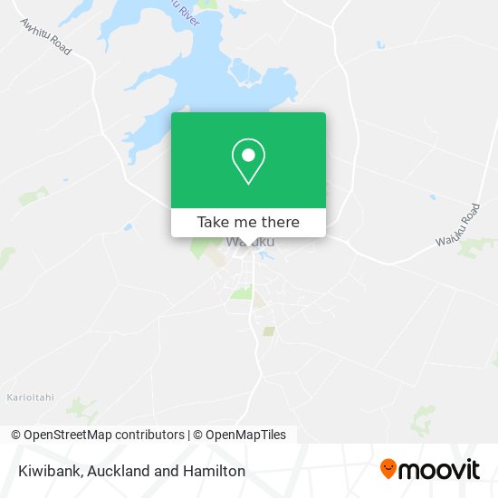 Kiwibank map