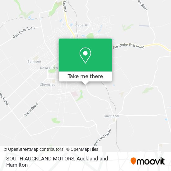 SOUTH AUCKLAND MOTORS地图
