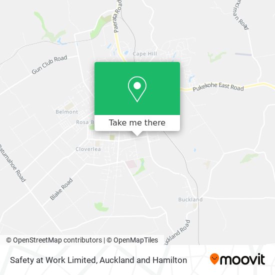 Safety at Work Limited map