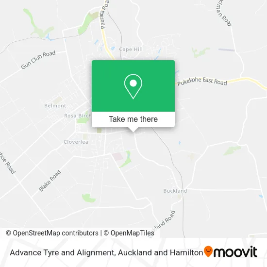 Advance Tyre and Alignment map