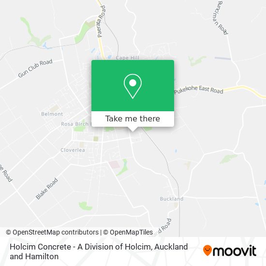 Holcim Concrete - A Division of Holcim map