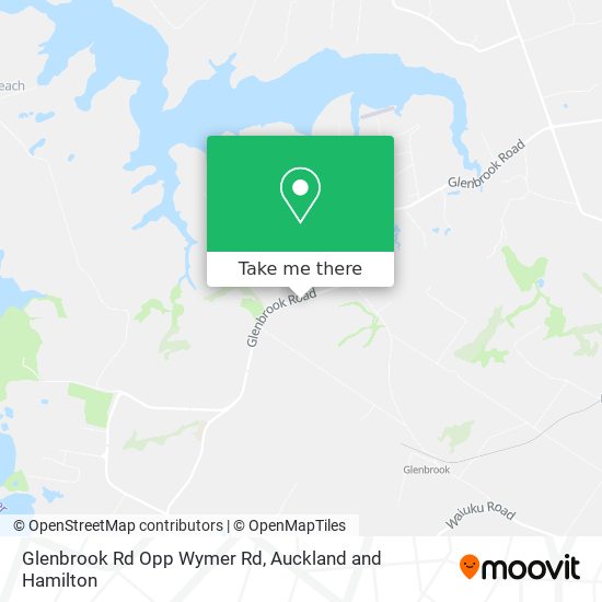 Glenbrook Rd Opp Wymer Rd map