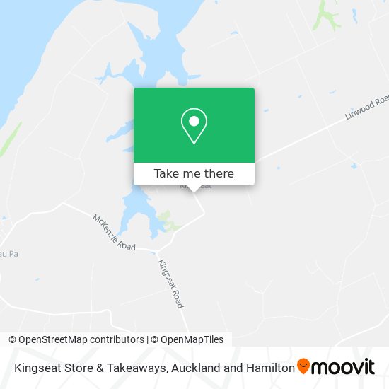 Kingseat Store & Takeaways map