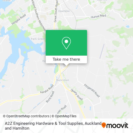 A2Z Engineering Hardware & Tool Supplies map