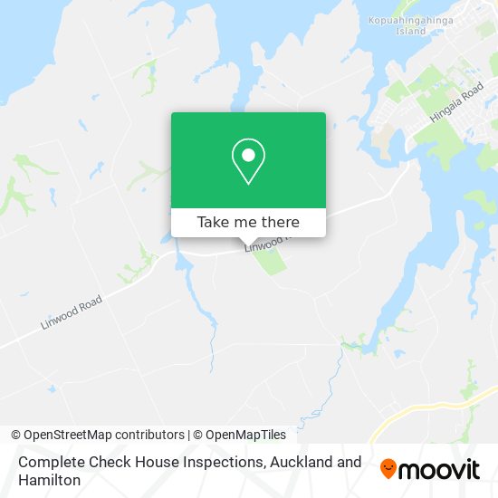 Complete Check House Inspections map