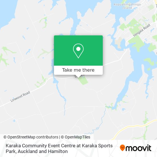 Karaka Community Event Centre at Karaka Sports Park map