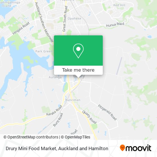 Drury Mini Food Market map