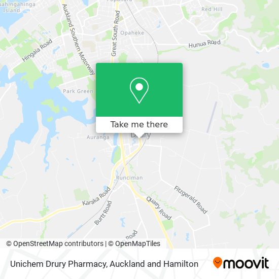 Unichem Drury Pharmacy map