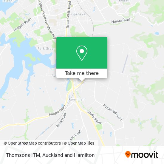 Thomsons ITM map