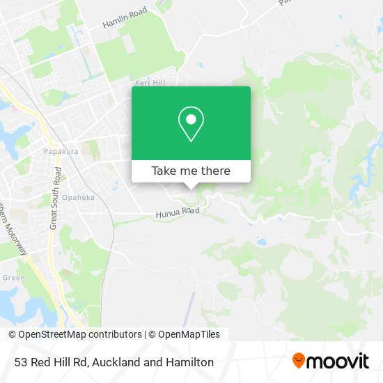 53 Red Hill Rd map