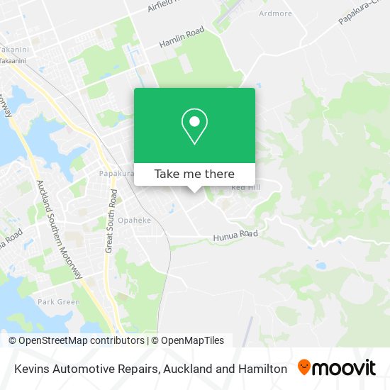 Kevins Automotive Repairs map