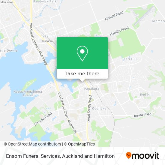 Ensom Funeral Services map