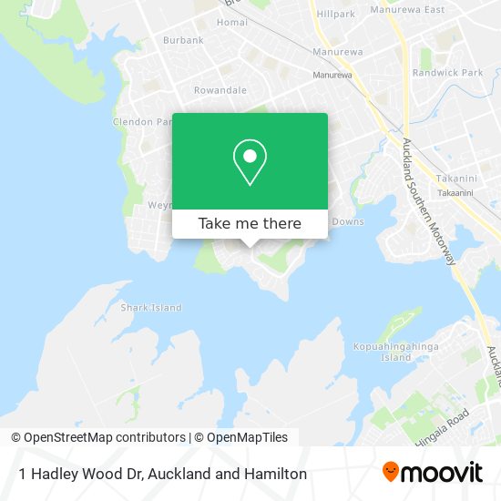 1 Hadley Wood Dr map