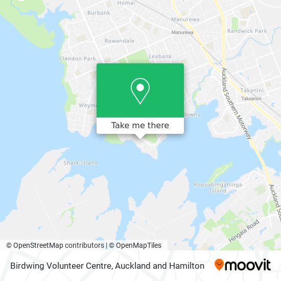 Birdwing Volunteer Centre map