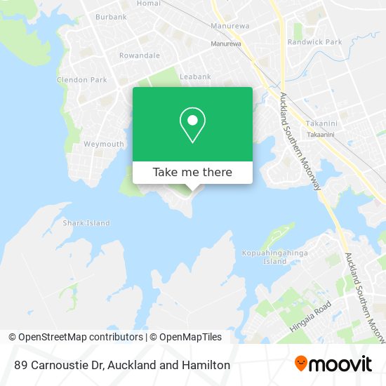 89 Carnoustie Dr map