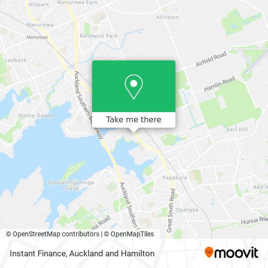 Instant Finance map