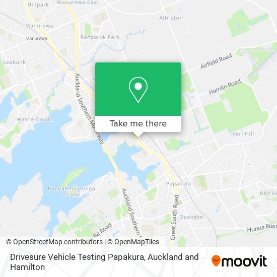 Drivesure Vehicle Testing Papakura地图