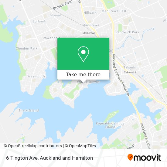 6 Tington Ave map