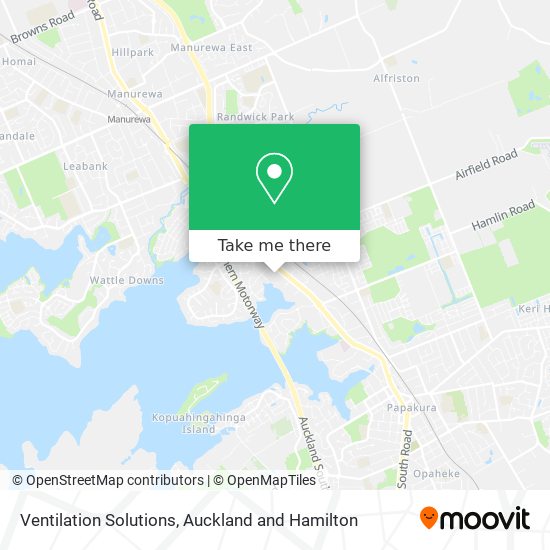 Ventilation Solutions map
