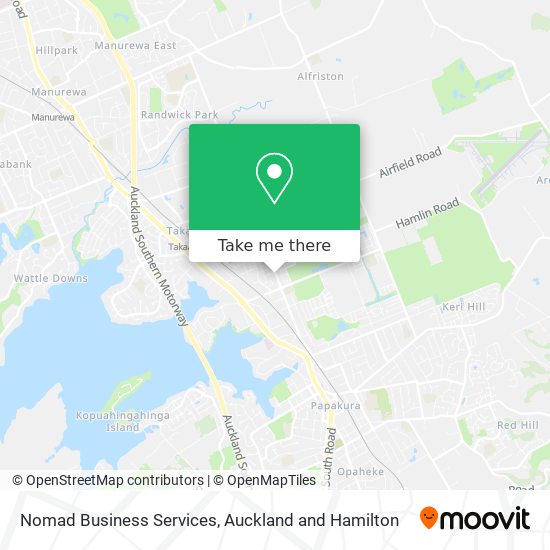 Nomad Business Services map