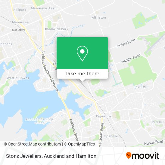 Stonz Jewellers map