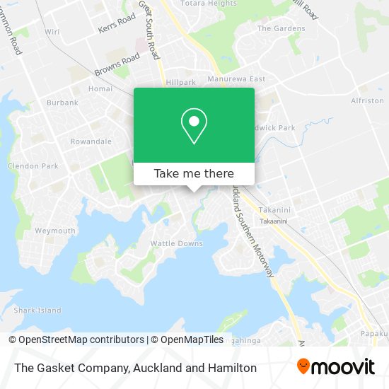 The Gasket Company map