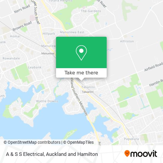 A & S S Electrical map