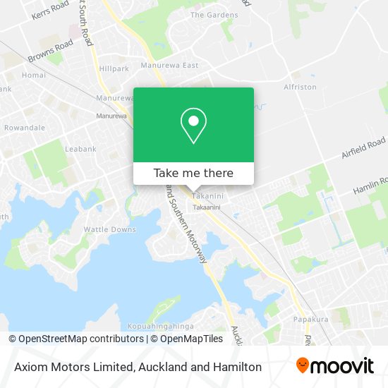 Axiom Motors Limited map