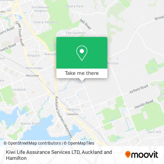 Kiwi Life Assurance Services LTD map