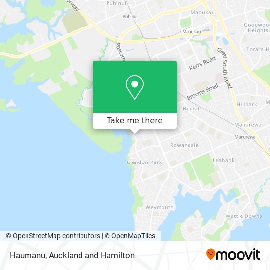 Haumanu map