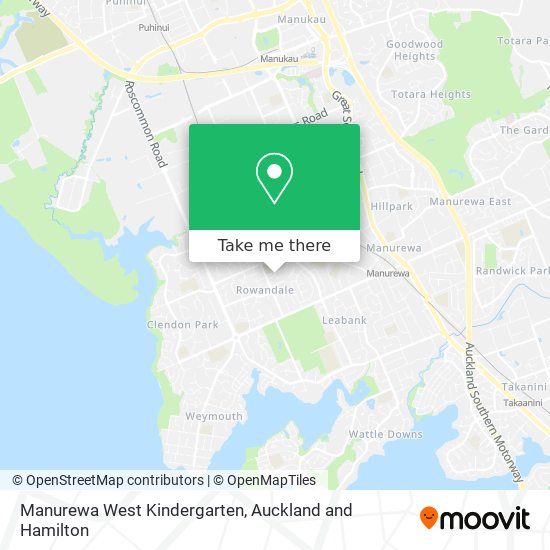 Manurewa West Kindergarten地图