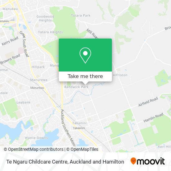 Te Ngaru Childcare Centre地图