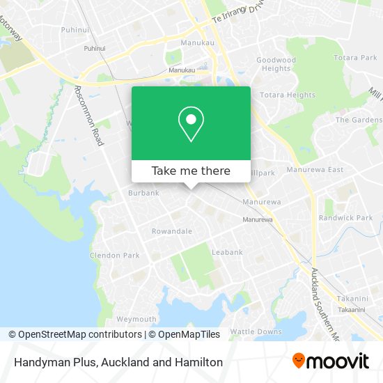 Handyman Plus map