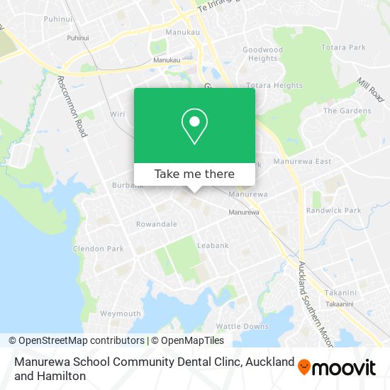 Manurewa School Community Dental Clinc地图