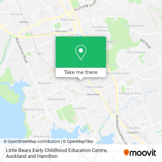 Little Bears Early Childhood Education Centre map